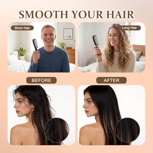 Pack of 200 Disposable Hair Combs Bulk Individually Wrapped for Hair Styling & Care