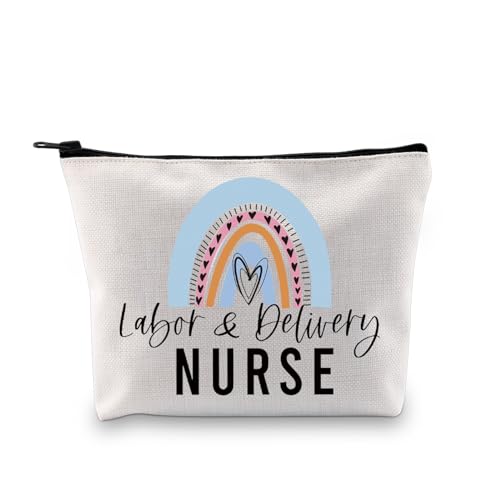 XYANFA Labor And Delivery Nurse Cosmetic Bag L&D Nurse Gift Lifeline Gift Superhero Nurse Gift Nicu Nurses Week Gift