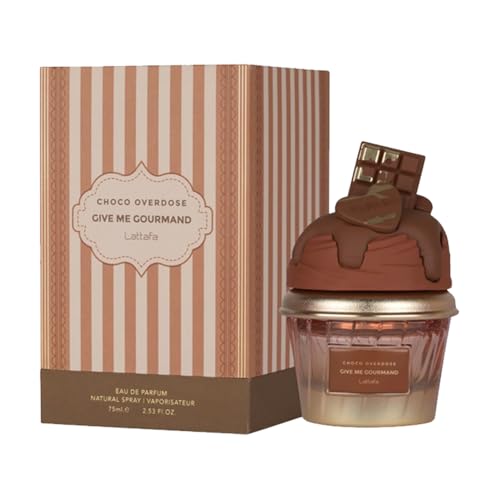 Lattafa Choco Overdose Eau de Parfum - Gourmand Dark Chocolate & Caramel Fragrance 75ml Spray
