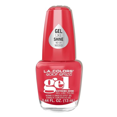L.A. COLORS Gel Nail Polish, Wildflowers (Boho) CNL543