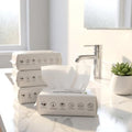Disposable Face Towels 600 Count Dual-Texture Makeup Remover & Cleansing Wipes