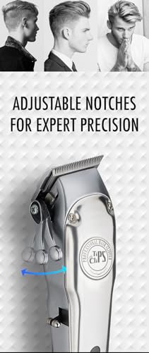 Cordless Professional Hair Clippers Kit for Men with 13 Attachments and LED Display