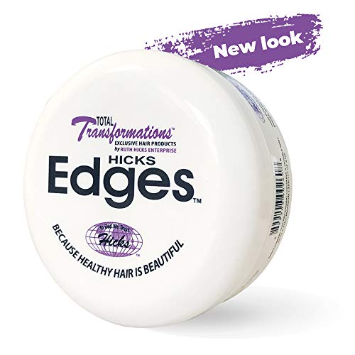 Hicks Total Transformations Edges Pomade 4oz - Hair Styling Product 2-Pack
