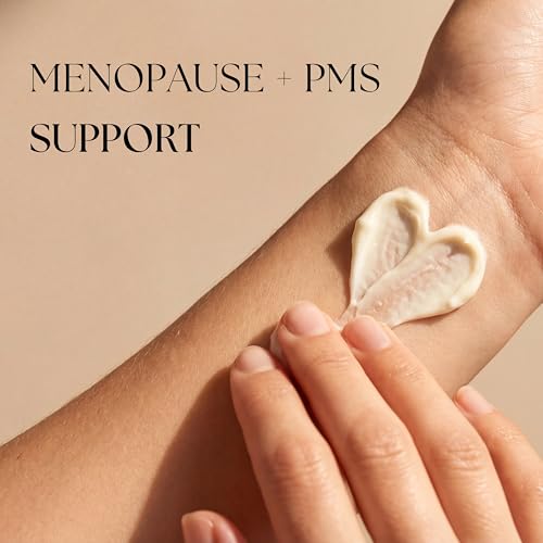 Wild Yam Cream - Menopause and PMS Support for Women, 4 oz (Unscented/Herb-Infused), Organic Wild Yam Cream for Balance - Made with Chaste Tree Berry and Red Clover
