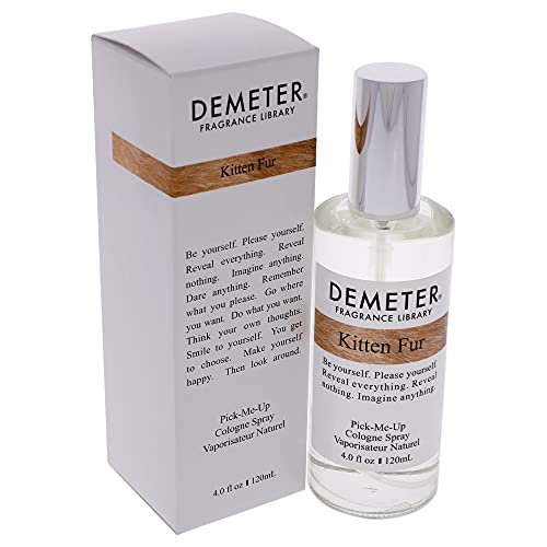 Demeter Kitten Fur Cologne Spray - Musk Fragrance 4 Fl Oz, Unisex