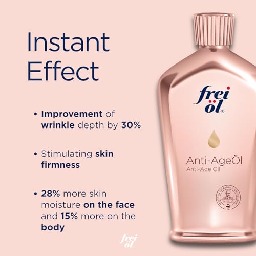 Frei Öl Anti-Age Body & Face Oil with Camellia & Vitamins A&E, Nourishing Vegan 125ml