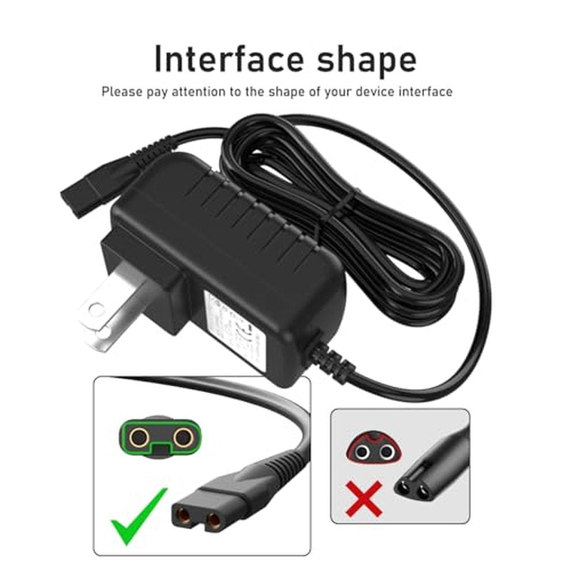 4.5V Replacement for Babyliss Pro Charger Compatible with BaByliss PRO Shaver FX870 FX788 FX787 FXSSM FX820 FX726 FX825 LoPROFX Clipper Trimmers Power Adapter Cord