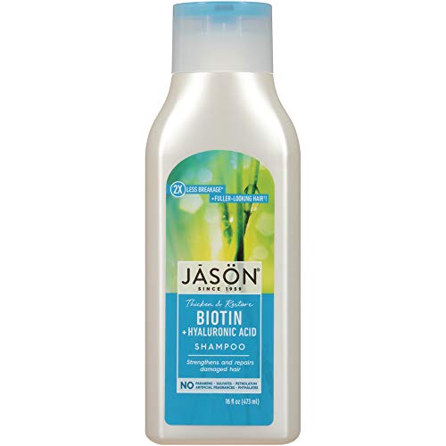 J?S?N Natural Restorative Biotin Shampoo - Lavender, 16 Fl Oz