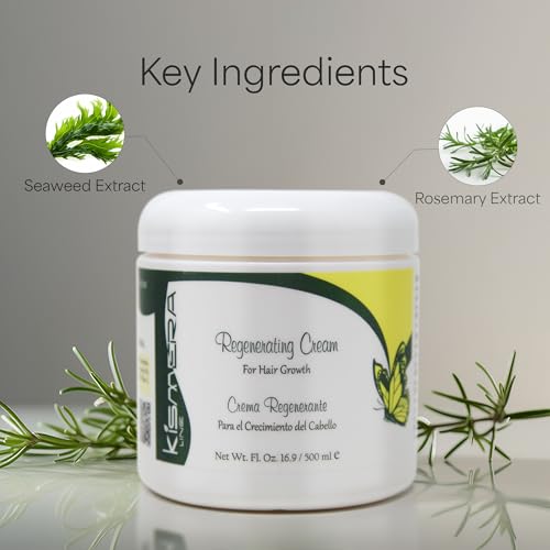 Kismera Hair Growth Regenerating Cream 16.9oz - Vitamin-Enriched Hair Treatment