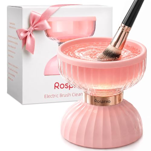 Rechargeable Makeup Brush Cleaner with Night Light – Rosphia
