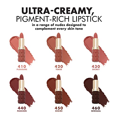 Matte Lipstick 3-Pack - Nudes for All Skin Tones, Vegan & Cruelty-Free