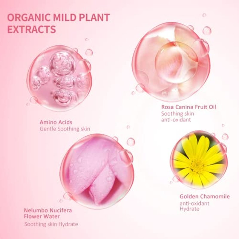 Eyelash Extension Cleanser 207ml +Mascara Wand+ Brush Eyelid Foaming Cleanser,Eyelash Wash and Lash Bath for Extensions,Paraben & Sulfate Free,Makeup Remover,Salon and Home use£¨207ml/7fl.oz)