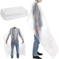 Hedume 120pcs Disposable Hair Cutting Capes 63 x 51 in Waterproof Barber Cape (63 x 51 in)