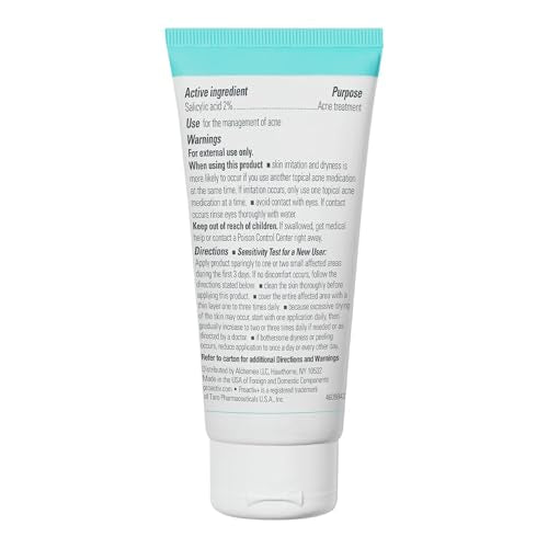 Proactiv Pore Clearing Acne Treatment, Exfoliates & Hydrates, with Salicylic Acid & Aloe, Formulated for Acne-Prone Skin, Paraben Free, 3 Fl Oz