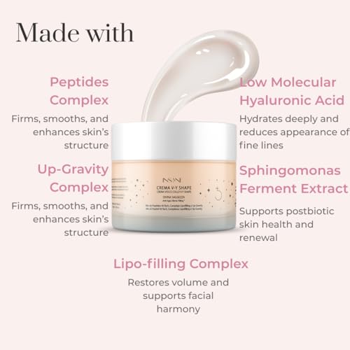 V-Y Shape Face & Neck Cream ? Anti-Aging Lifting & Firming with 5 Biotech Peptides, Lipofilling Complex & Up-Gravity Complex ? Sculpts Jawline, Rejuvenates Skin ? Dermatologically Tested
