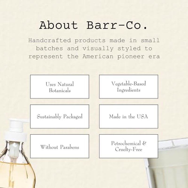 BARR-CO. Original Scent Oatmeal Saddle Triple-Milled Bar Soap, Tranquil Milky Scent with Oat, Vanilla & Vetiver, Shea Moisturizing Soap, All-Natural Soap for Women & Men 10.5 oz