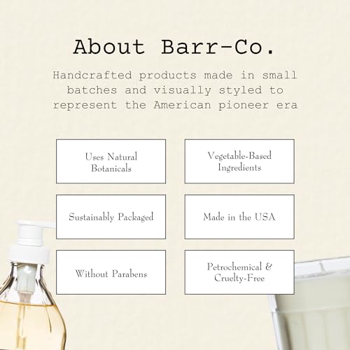 Barr-Co. Original Scent Bath Salts 32 oz - Relaxing Mineral Soak with Vitamin E, Vintage Glass Bottle