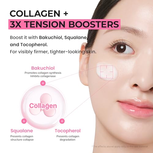 Glow Booster Toner with Collagen & PDRN - Firming & Radiance, Bubble Texture, 3.38 fl oz