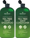 First Botany Tea Tree Mint Shampoo & Conditioner Set for Hair Loss & Dandruff - Sulfate Free, 16 Fl Oz, Variation: Tea Tree Mint