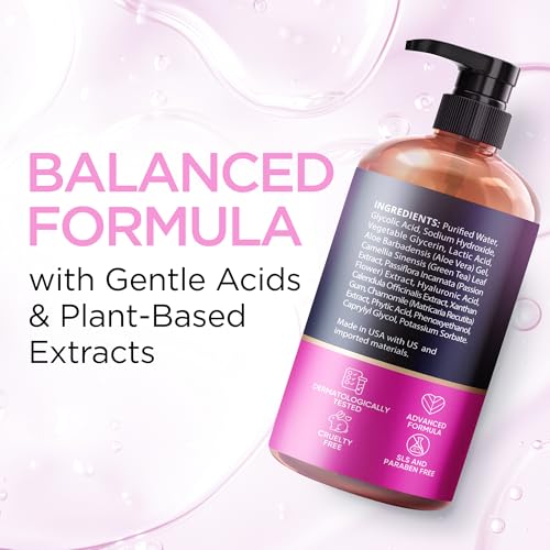 Ember Cloud Glycolic Acid Serum 15% & Lactic Acid 8 Oz Dual Exfoliation