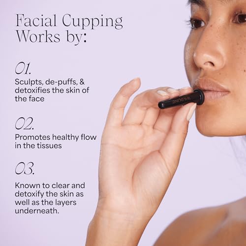 Facial Cupping Set for Lymphatic Detox & Collagen Boost - Sculpt & Brighten Skin
