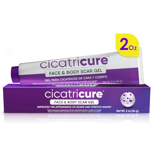 Cicatricure Advanced Scar Gel 2 oz - Proven Results in 2 Weeks - Pack of 1