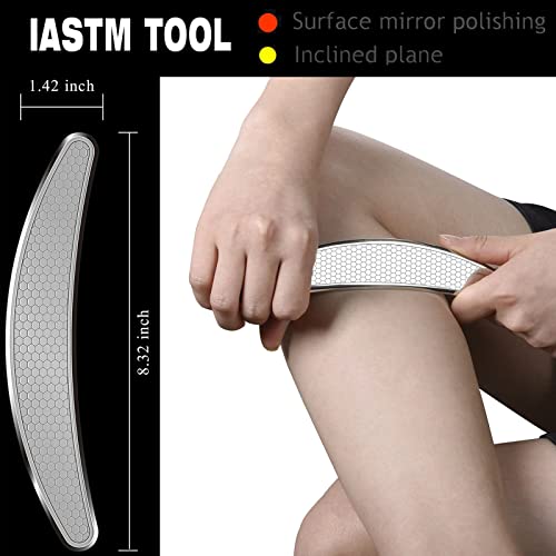 Stainless Steel Gua Sha Muscle Scraper Set for Massage & Therapy
