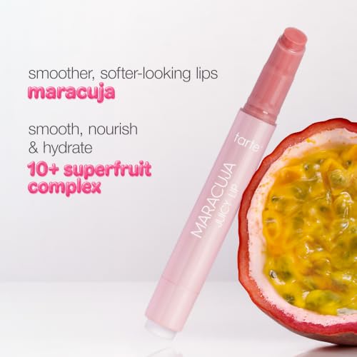 Hibiscus Maracuja Juicy Lip Balm Gloss - Full Size, Nourishing & High-Shine