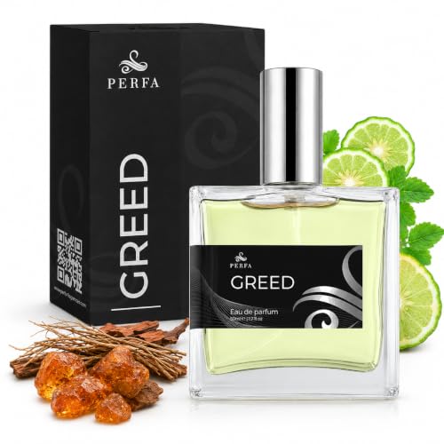 Men's Long Lasting Perfume Oil - Greed Inspired Scent 1.7 Fl Oz - Pack of 1