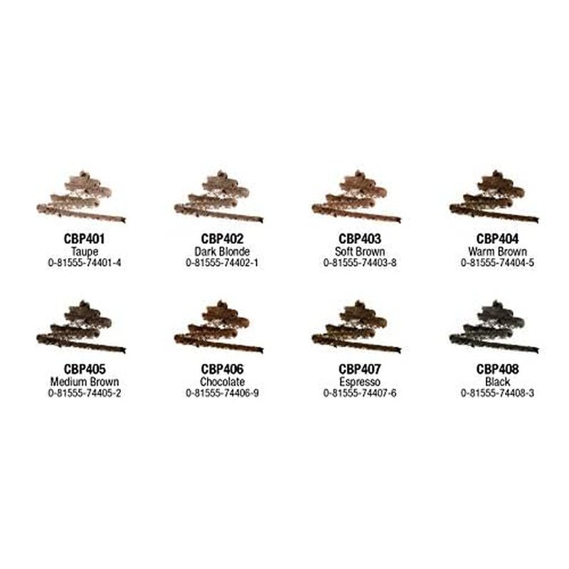 L.A. COLORS Browie Wowie, Chocolate, 1 Count CBP406 (Pack of 2)