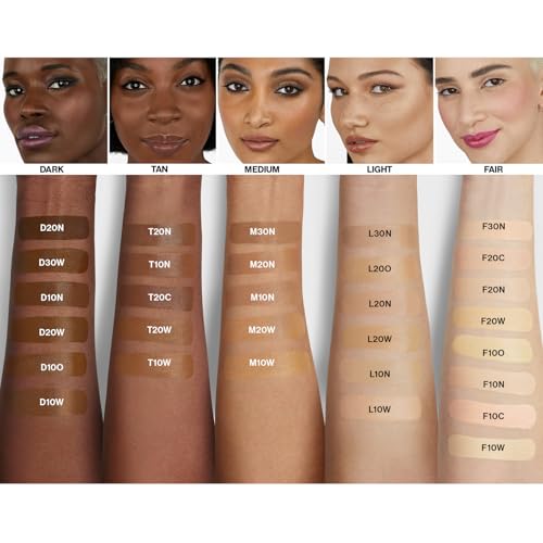 Smashbox Always On Skin-Balancing Foundation | Medium-To-Full Coverage Foundation | Hyaluronic Acid with a Natural-Looking, Second-Skin Finish, 1 Fl Oz