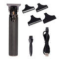 Cordless Hair Trimmer for Men - Precision Blade Grooming Kit with Gray Variation