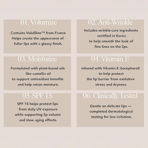 Hydrating Lip Treatment SPF 15 - Nourishing Moisturizer for Dry Lips 10ml