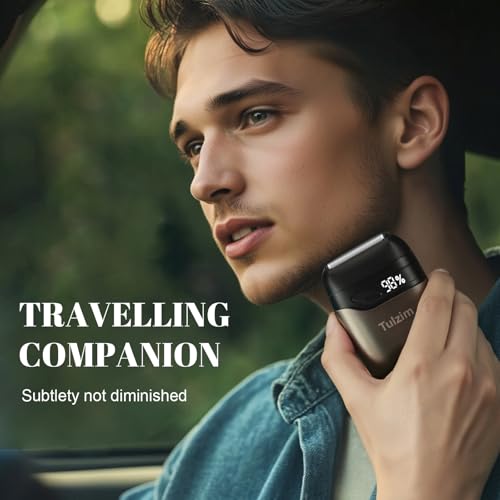 Electric Foil Shaver for Men – Waterproof 3D Floating Heads, Hypoallergenic Blades