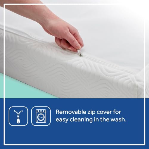 OmniPedic Refresh Baby Crib Mattress - 2-Stage Waterproof, Breathable, Non-Toxic, GREENGUARD Gold Certified, Made in USA, 52x28 inches