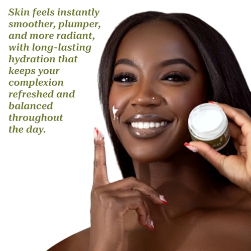 Hydrating Face Moisturizer with Hyaluronic Acid and Aloe ? Lightweight Daily Facial Cream for Dry, Oily, Combination, Mature & Sensitive Skin ? Nourishing, Non-Greasy, Fast-Absorbing ? 2 oz