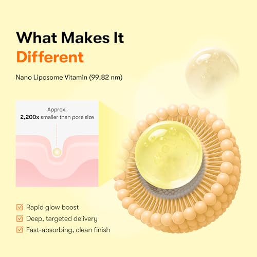 Vitamin C Serum with Astaxanthin - Brightening Face Serum for Radiance