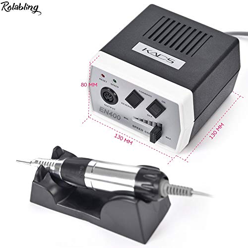 Rolabling 110V Professional Nail Drill Machine 30000RPM Electric Nail File