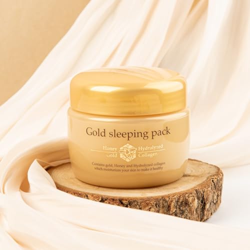 Gold Sleeping Pack 150ml / 5.07oz Skin Clear and Moisturized