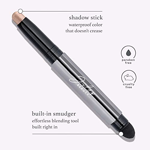 Waterproof Eyeshadow Stick & Lip Crayon Duo - Sand Shimmer & Dusty Orchid