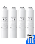 Waterdrop RT-2CFCBRO Replacement Water Filter for T3-C Tankless RO System