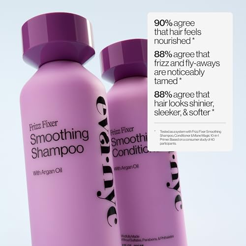 Eva NYC Frizz Fixer Smoothing Conditioner Value Size with Argan & Sunflower Oil