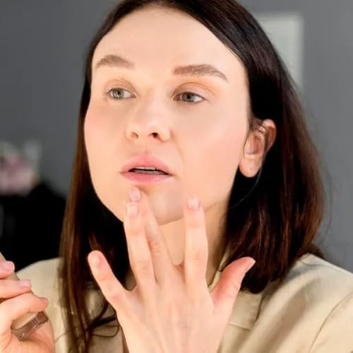 Emani HydraWear Brightening Foundation ? Buildable Coverage, Safe for Sensitive Skin ? Long-Lasting Hydration, Hyaluronic Acid, Silicone Free, Vegan and Cruelty-Free, Golden Amber