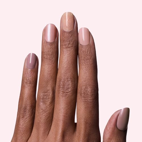Nude Gel Nail Strips Kit - Long Lasting, Chip Resistant, UV Free - 110 Wraps & Tools - Best of Nudes