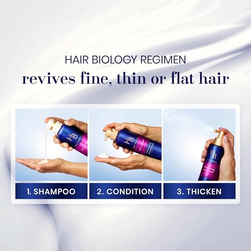 Full & Vibrant Hair Growth Set - Volumizing Shampoo, Conditioner & Thickening Treatment - 32 Fl Oz