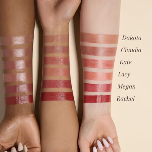 DEARDAHLIA Lip Paradise Sheer Dew Lipstick (Dakota) - Silky & Dewy Glow Lipstick with a Smooth and Hydrating Texture, and Buildable High-Pigment Color. Vegan Korean Lip Makeup