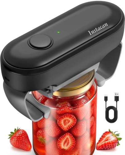 Rechargeable Electric Jar Opener for Seniors & Arthritis - Automatic Kitchen Tool