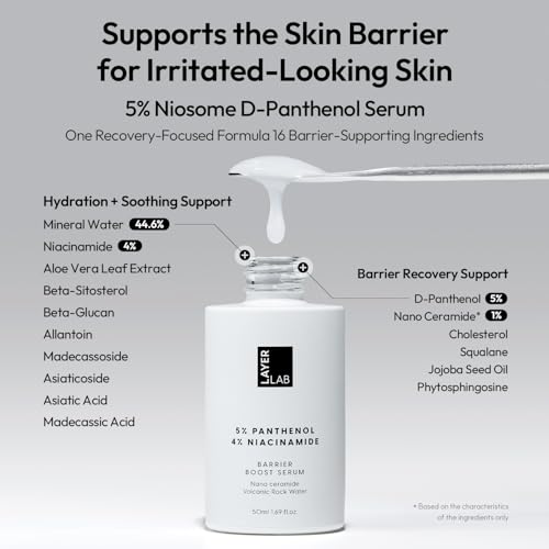 Barrier Boost 5% Panthenol & 4% Niacinamide Face Serum - 1.01 Fl Oz