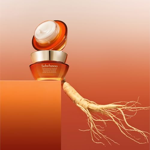 Sulwhasoo Concentrated Ginseng Rejuvenating Cream ? Visibly Plump Skin & Wrinkles | Anti-Aging Deep Hydration Moisturizer with Korean Ginseng Actives, Ginseng Peptide¢â & Vitamin C | Korean Skincare