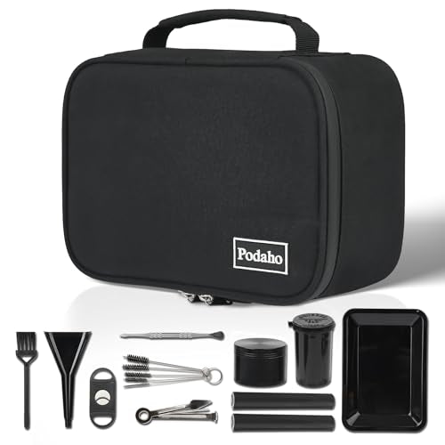PODAHO Medium Travel Storage Bag with 10 Tools, Water-Resistant Organizer